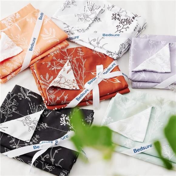 Bedsure King Comforter Set - Olive Green Bed Set, 3 Pieces Cute Floral Bedding, - Picture 12 of 14